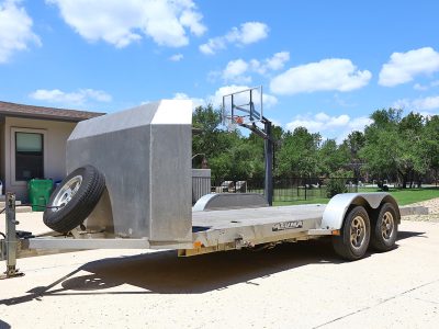 Aluma Tilt Bed Car Hauler