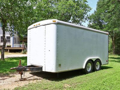 16' Enclosed Trailer with Ramp