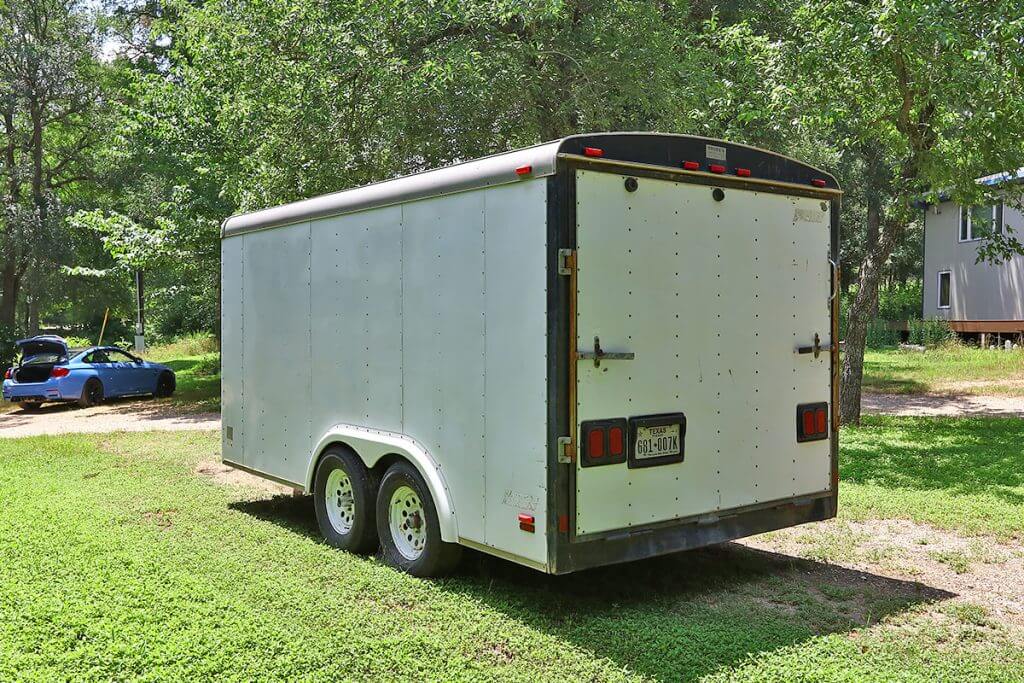 16' Enclosed Trailer with Ramp