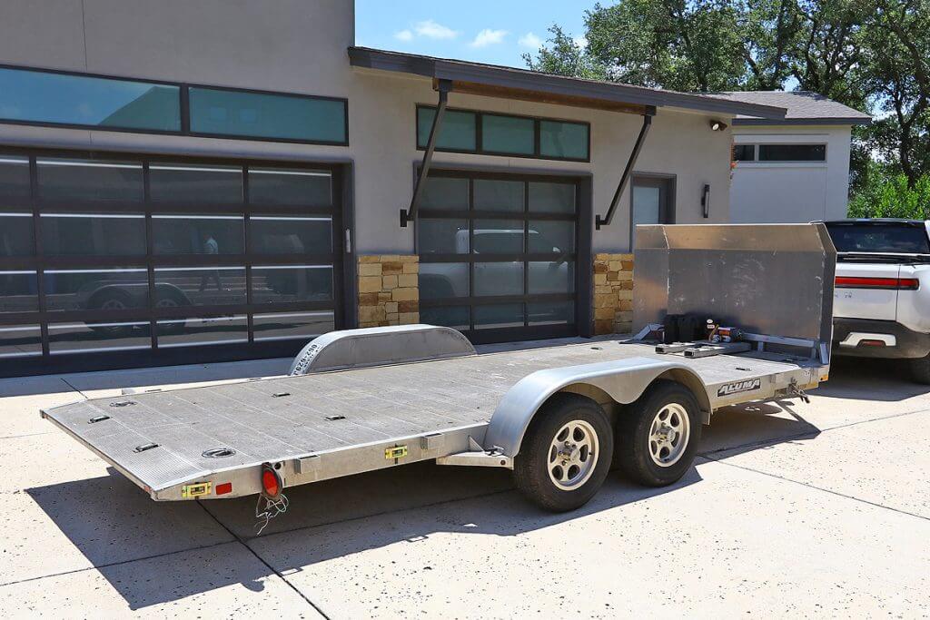 Aluma Tilt Bed Car Hauler Mytrailer