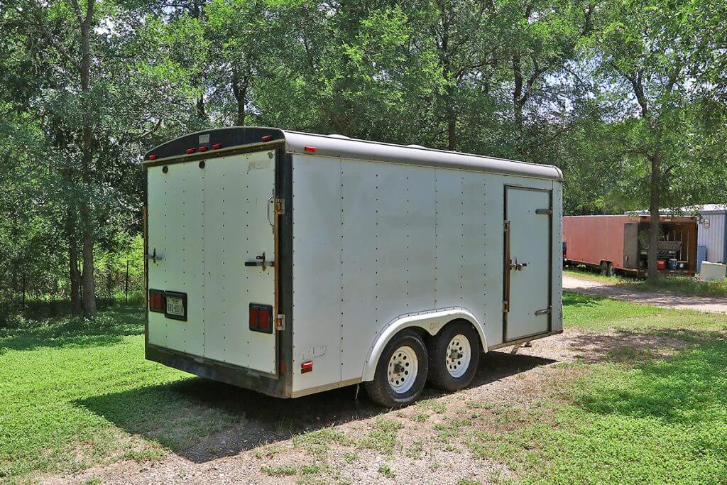 16' Enclosed Trailer with Ramp