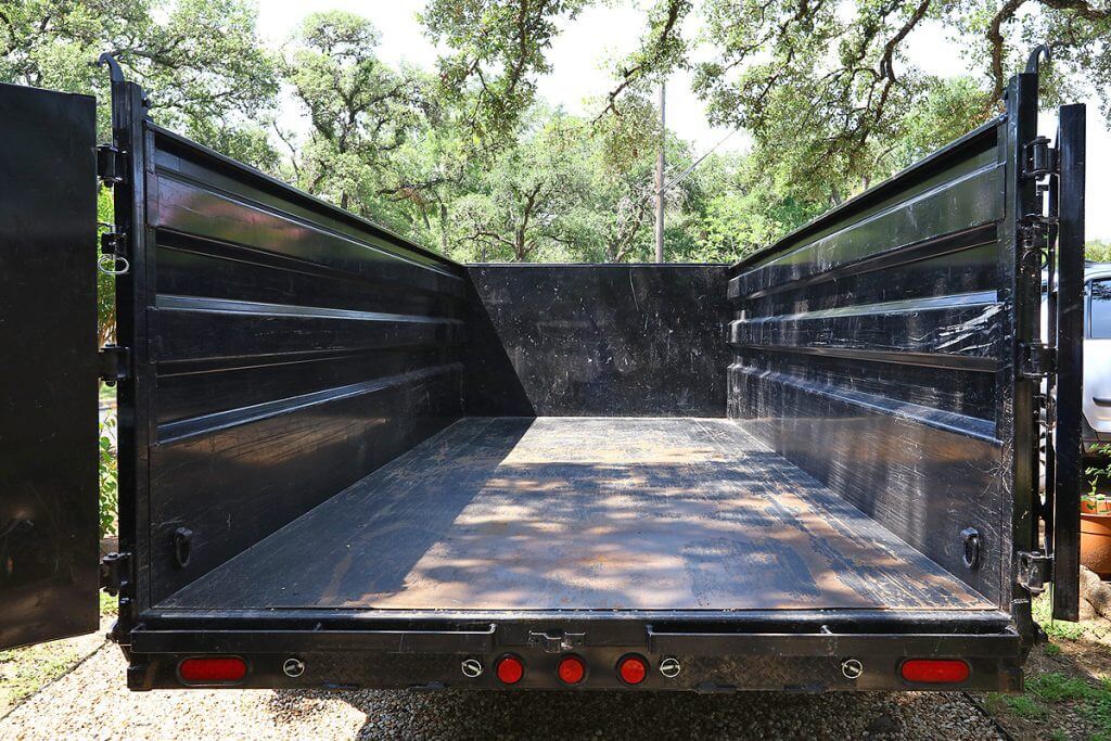 16 Ft End Dump Trailer