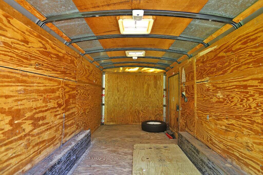 16' Enclosed Trailer with Ramp