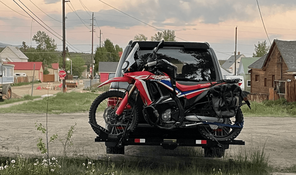 Motorcycle Hitch Carrier