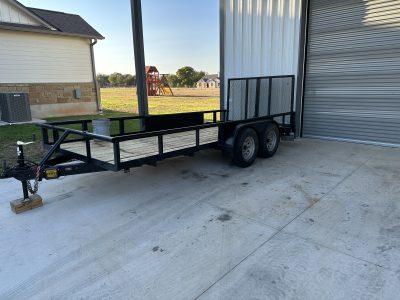 16 FT UTILITY TRAILER W/ BRAKES