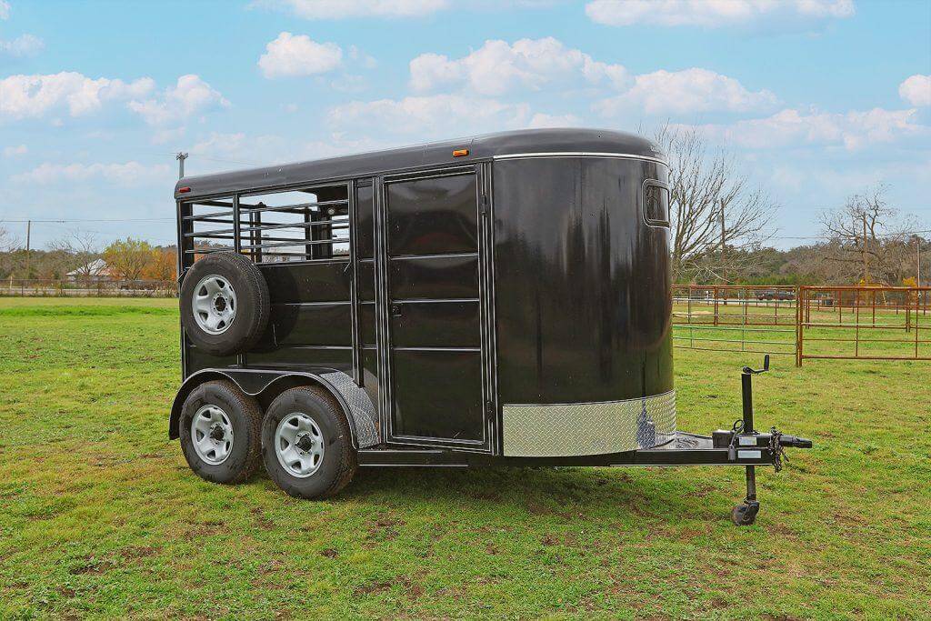 2023 Calico 2 Horse Trailer Slant Load