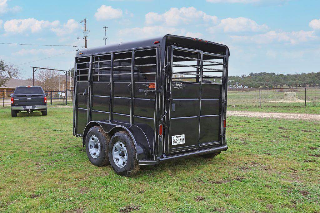 2023 Calico 2 Horse Trailer Slant Load