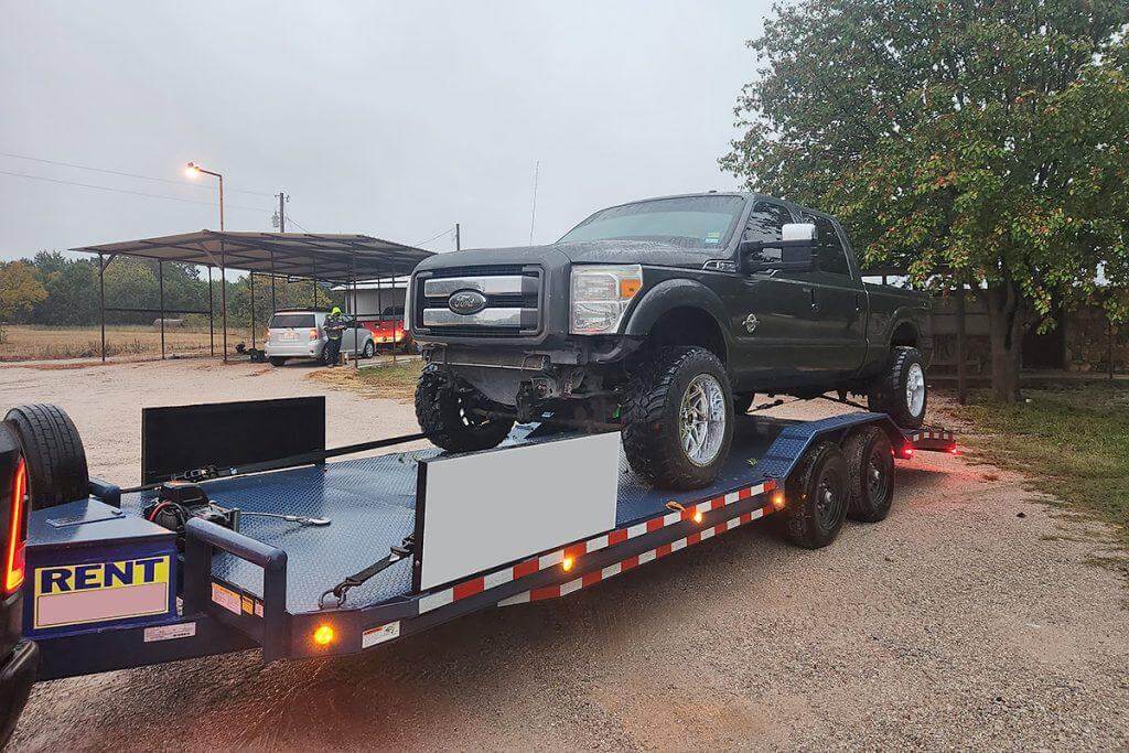 24FT Steel Deck Buggy Hauler