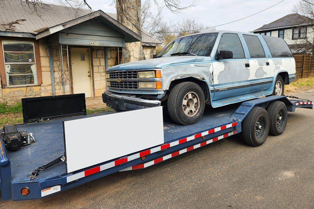 24FT Steel Deck Buggy Hauler