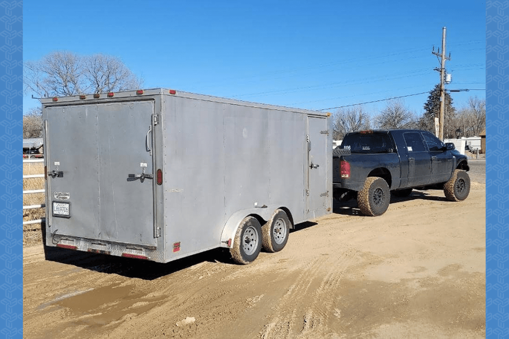 7x16 Enclosed Cargo Trailer