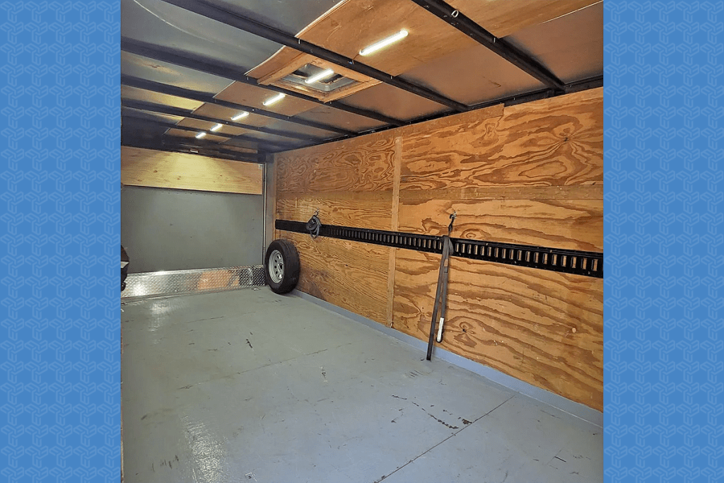 7x16 Enclosed Cargo Trailer