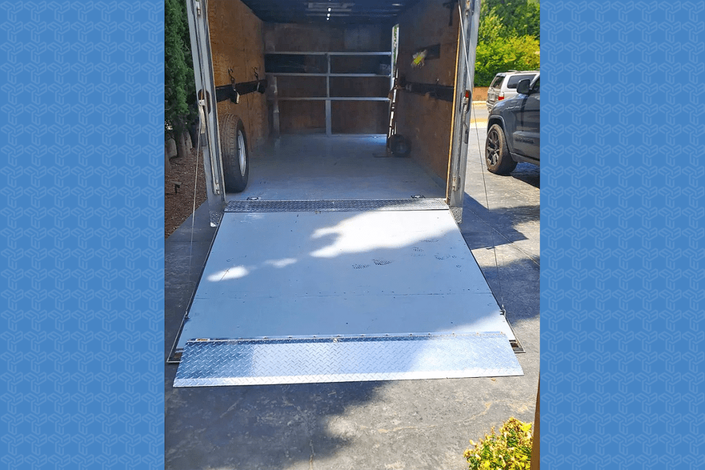 7x16 Enclosed Cargo Trailer