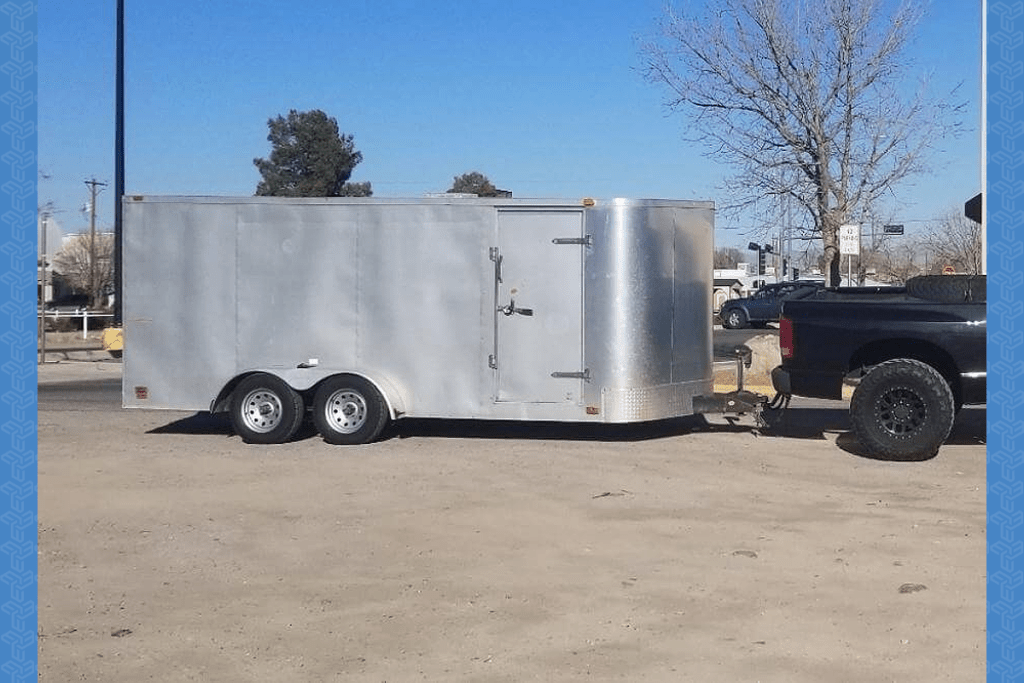 7x16 Enclosed Cargo Trailer