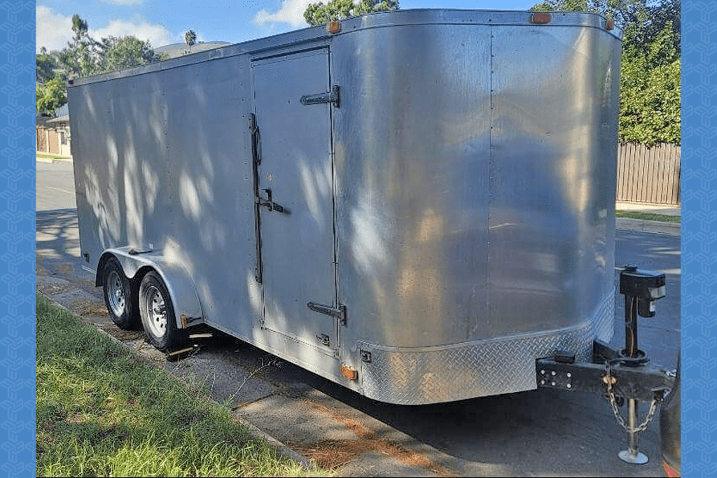 7x16 Enclosed Cargo Trailer