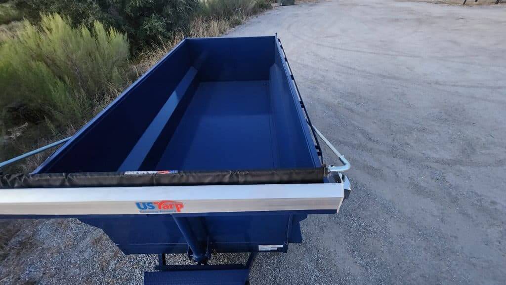 16x4 Dump Trailer w/ Automatic Tarp & Spreader gate