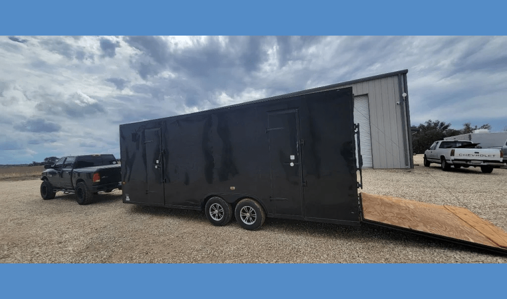 22FT+4FT Enclosed Car Hauler