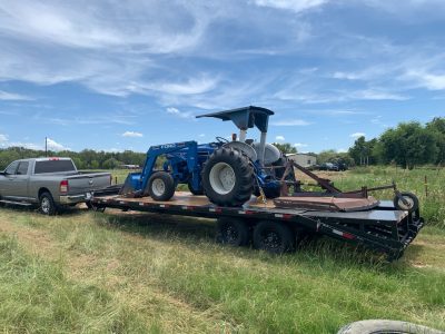 FlatBed With Winch