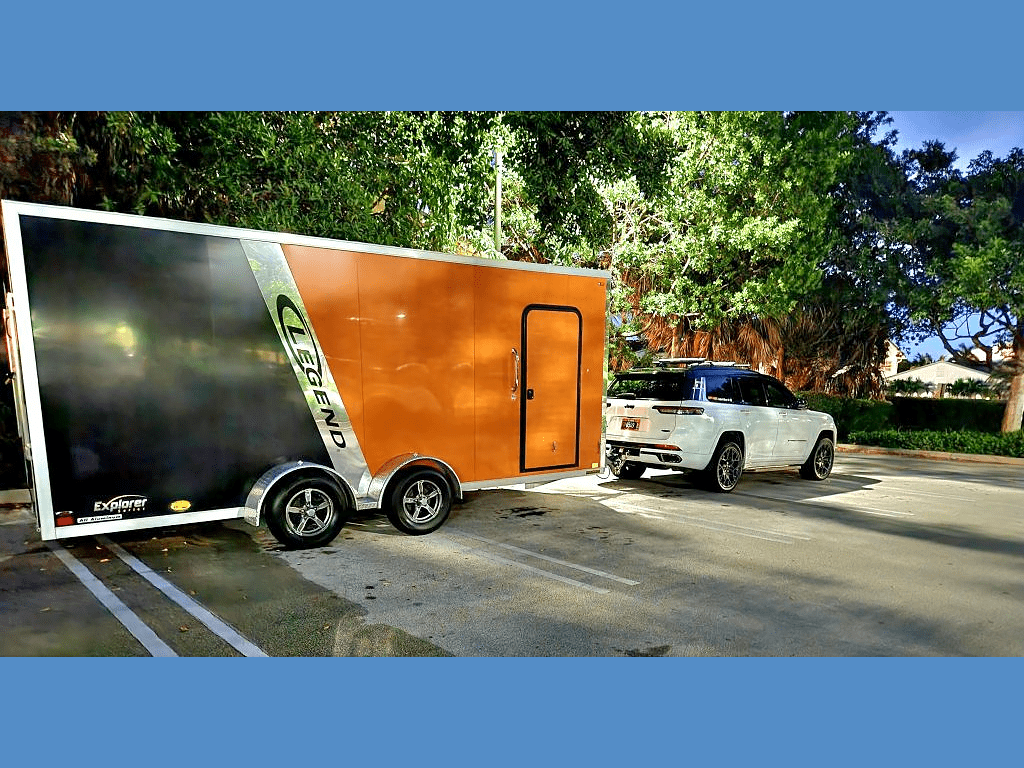 Super Lite 20ft Enclosed Aluminum trailer