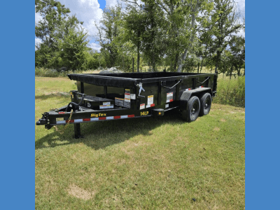 14 foot dump trailer.