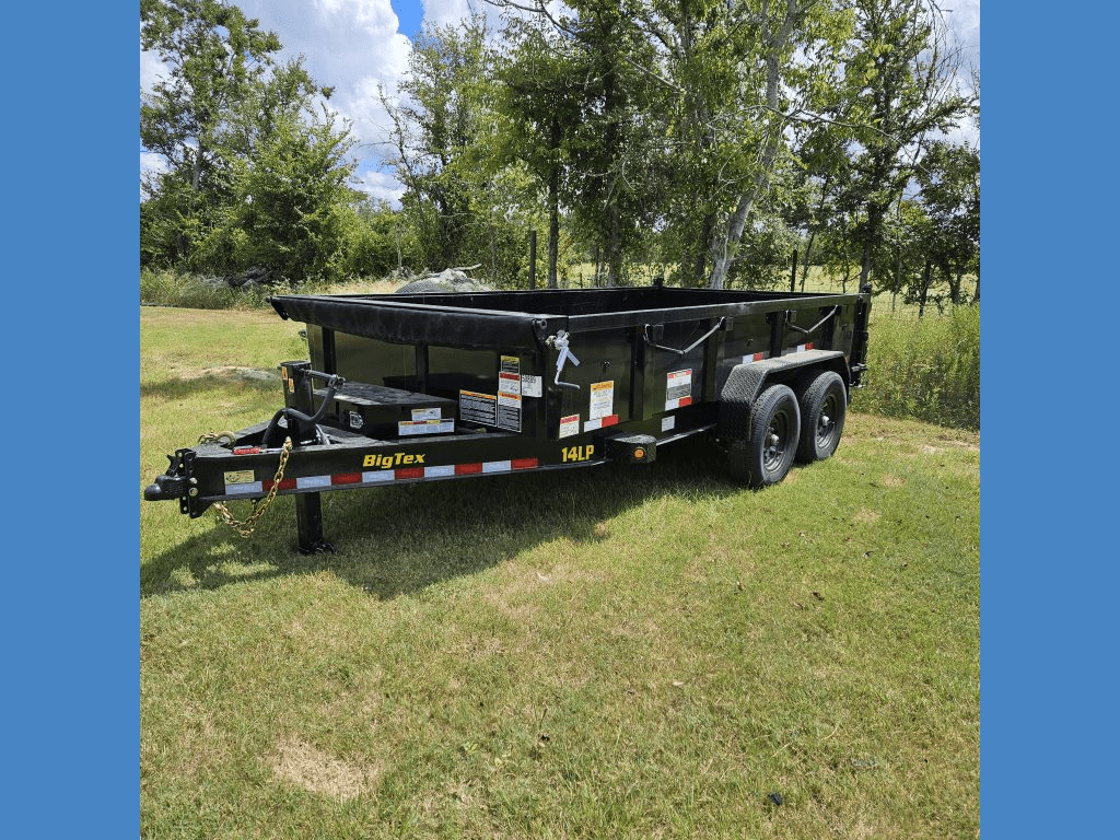 14 foot dump trailer.