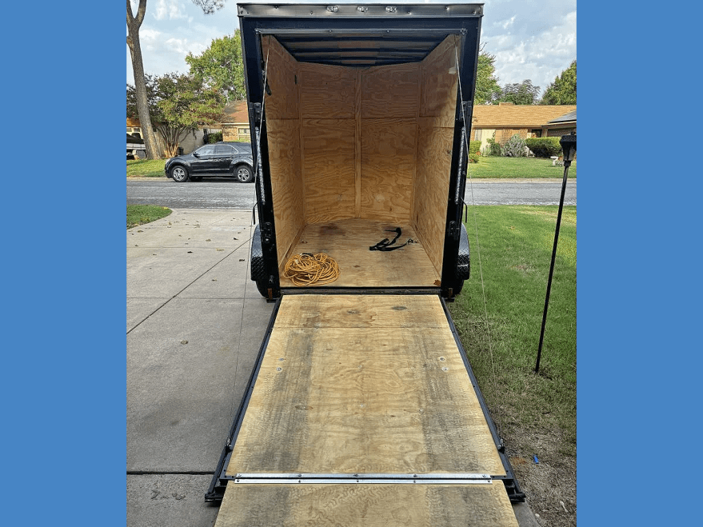 2024 5x8 Bumper Pull Enclosed Trailer