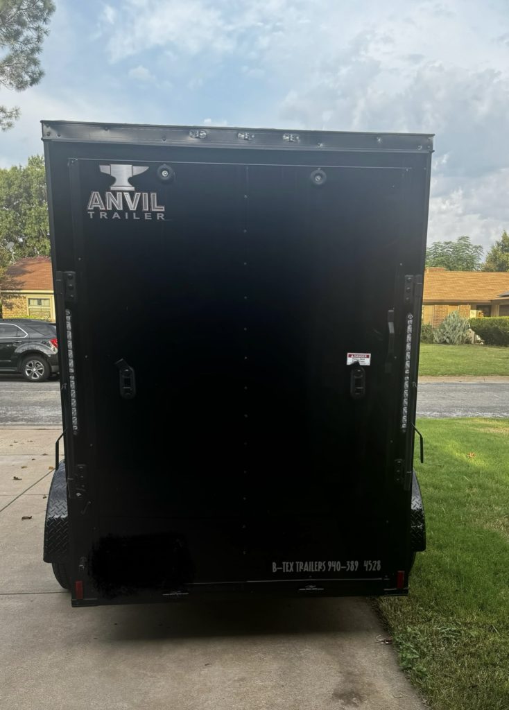 2024 5x8 Bumper Pull Enclosed Trailer