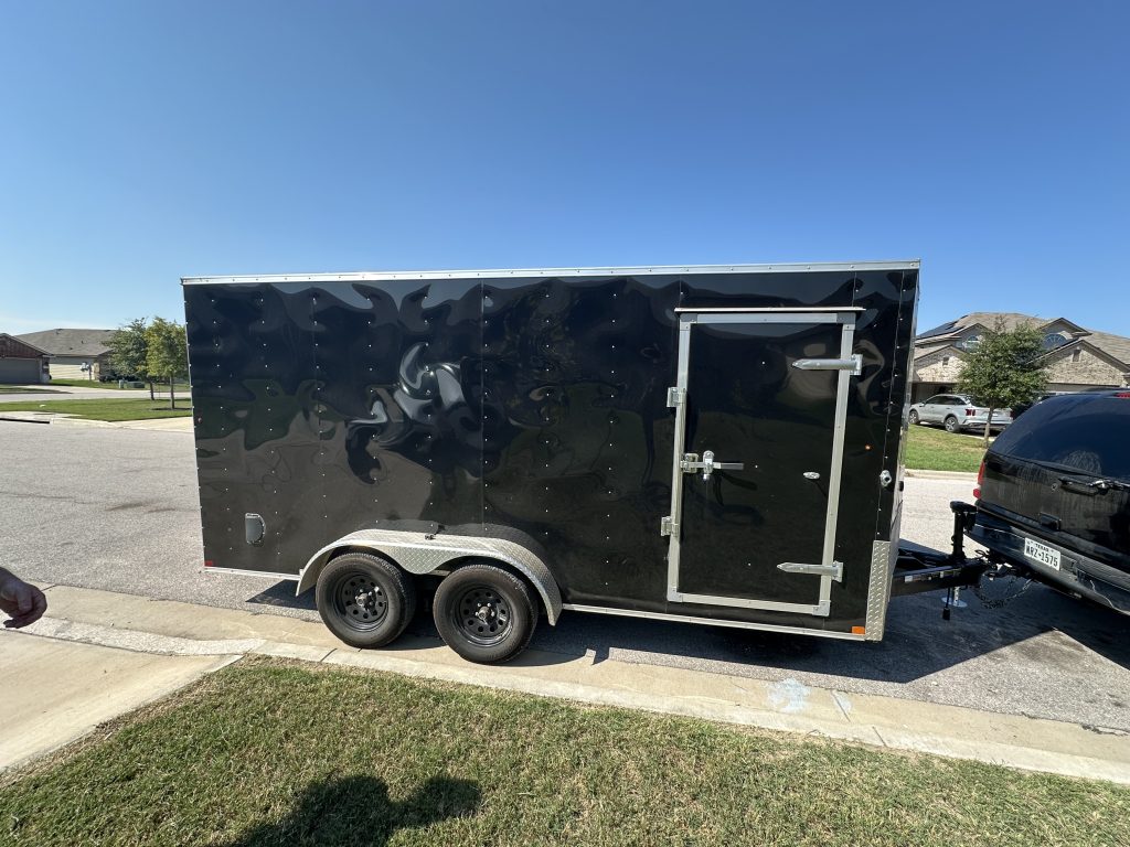 7x16 Enclosed Trailer