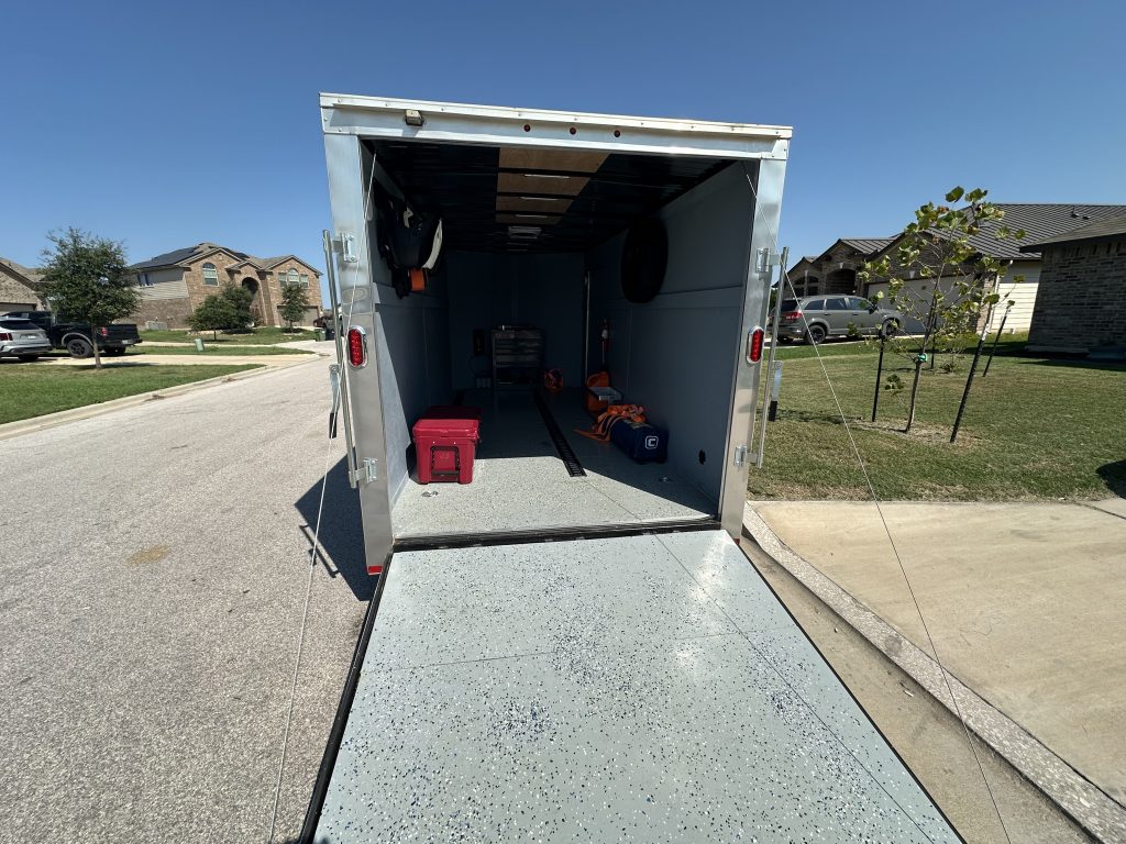 7x16 Enclosed Trailer