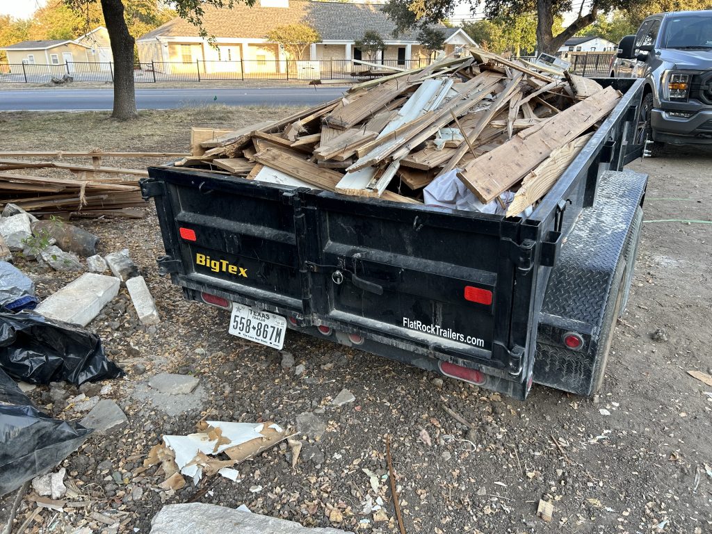 Big Tex dump trailer