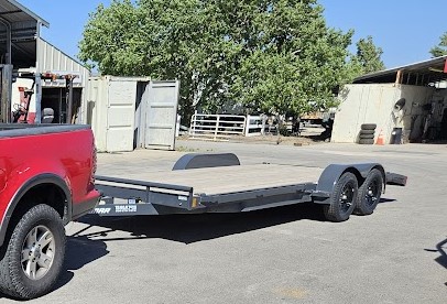 Car trailer, Flat bed trailer, 20' car trailer