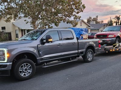 Car trailer, Flat bed trailer, 20' car trailer